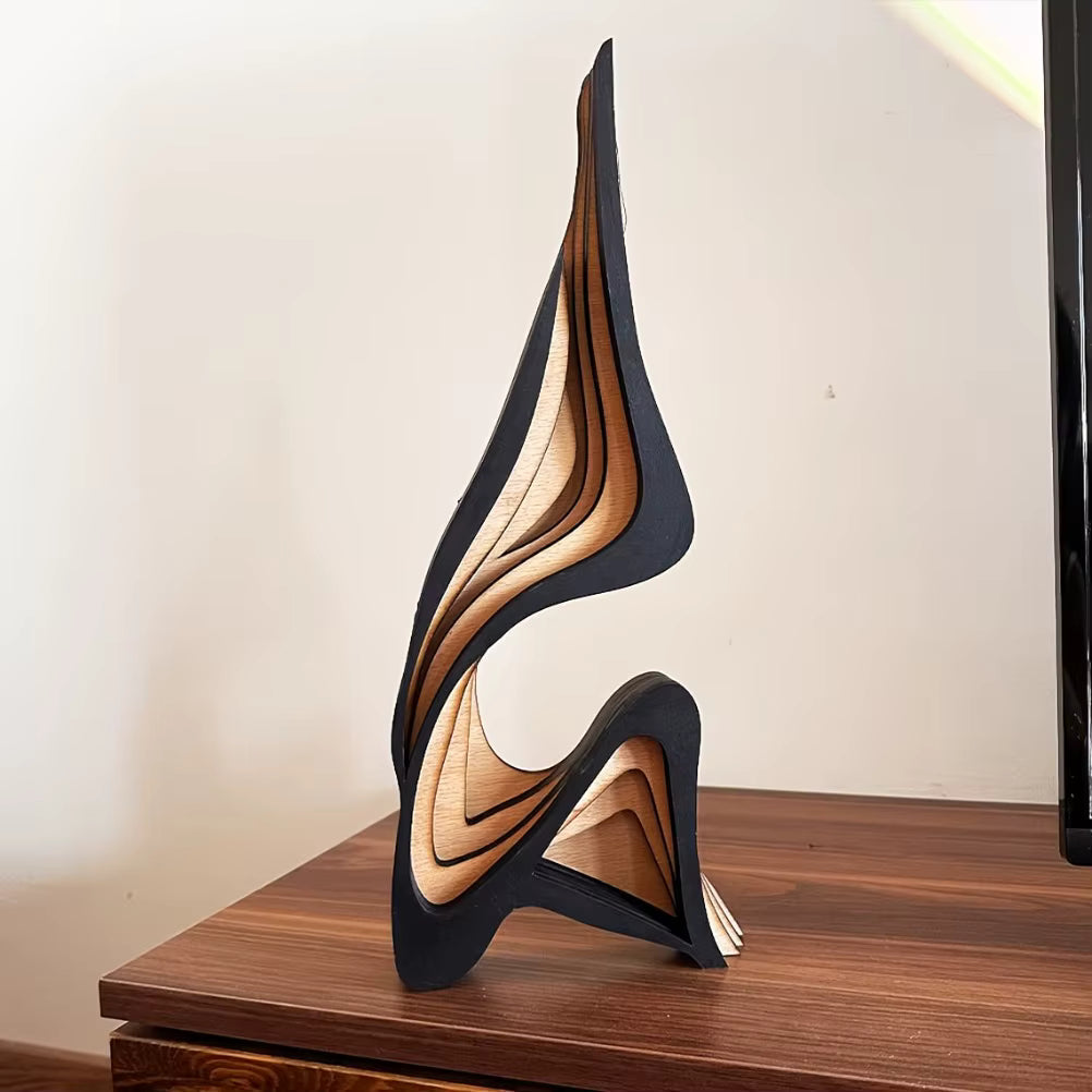 Organic Wooden Statuette