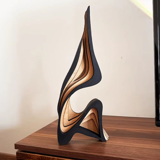Organic Wooden Statuette